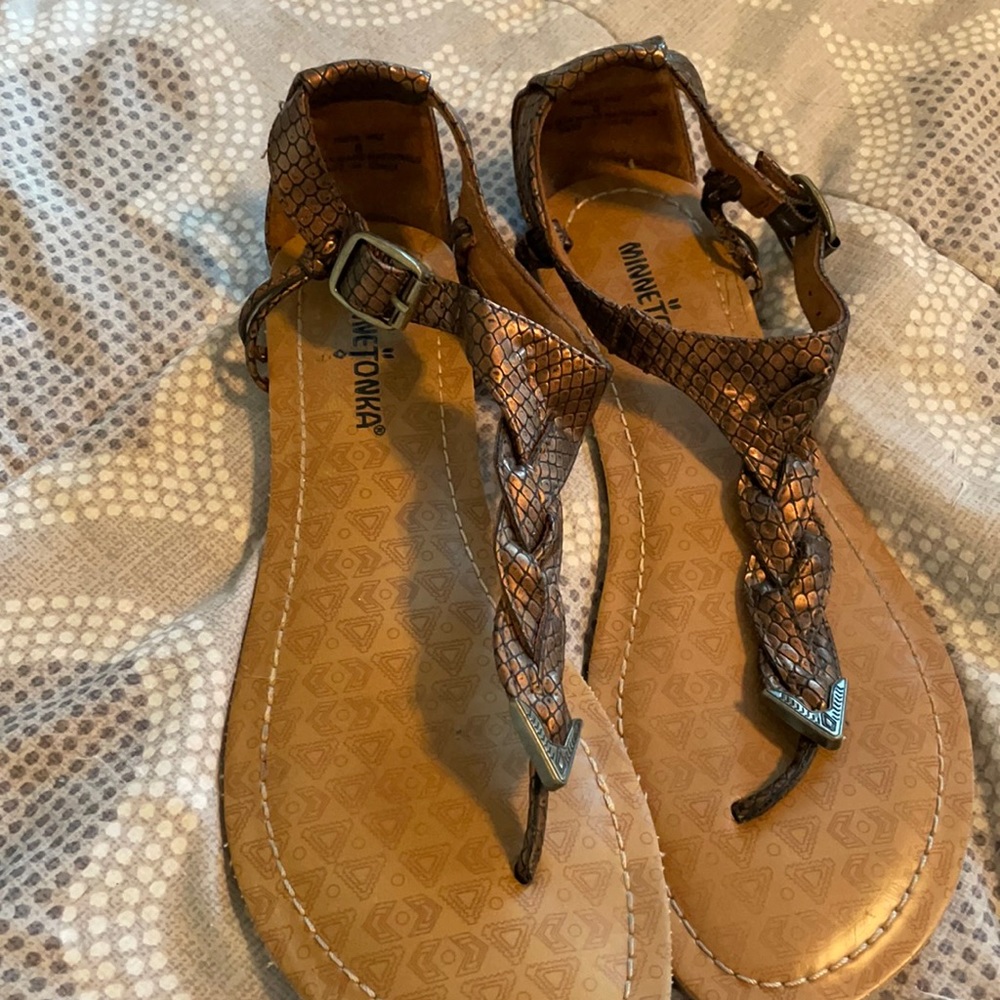 Minnetonka sandals